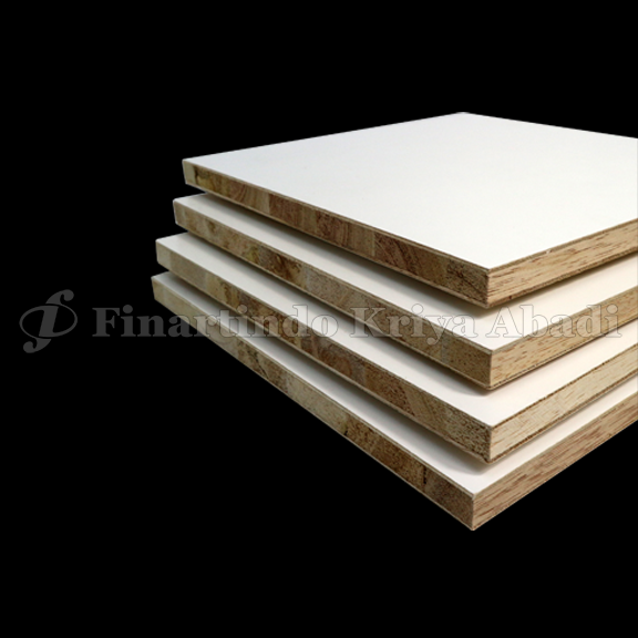 blockboard melamin, papan blok melamin, bahan pintu